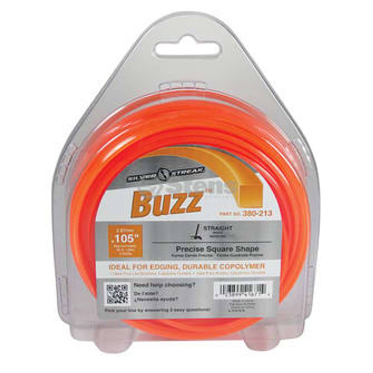 Trimmertråd Buzz 2,41 mm - 74 meter Gresstrimmertråd