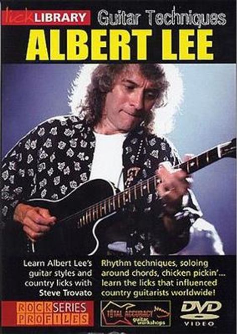 Hovedbilde Guitar Techniques - Albert Lee (DVD)
