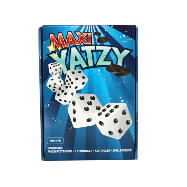 Hovedbilde Maxi Yatzy m/ 6 terninger - KNALLPRIS!