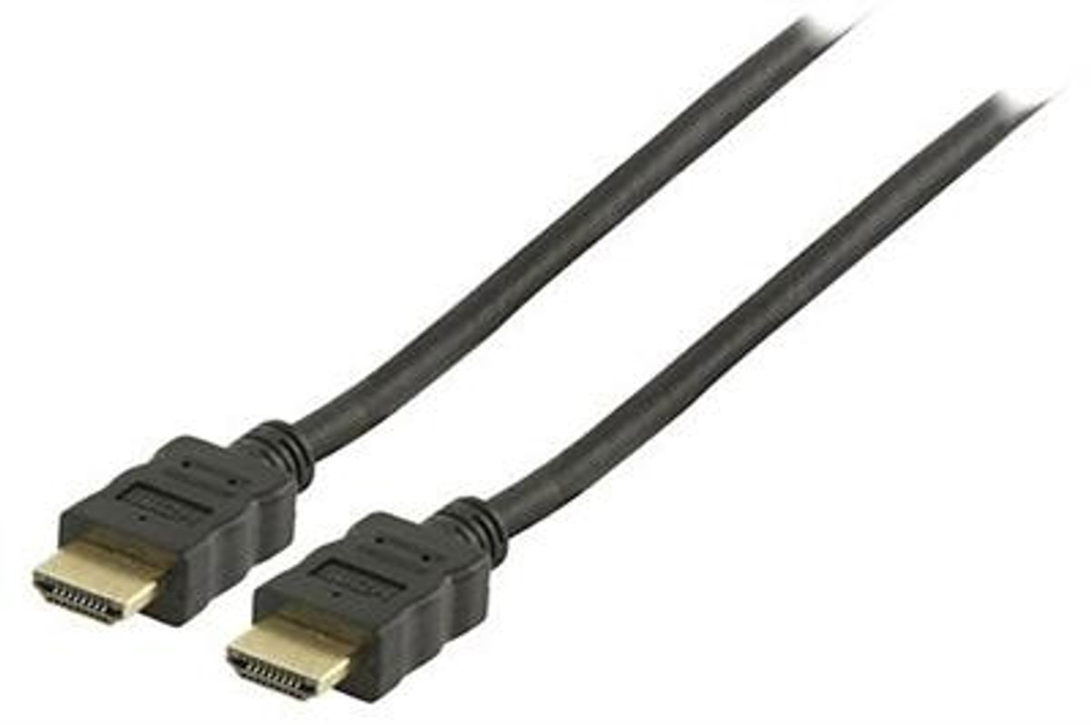 HDMI Høyhastighets HDMI-kabel Med Ethernet HDMI-kontakt - HDMI-kontakt 10,0 M Svart