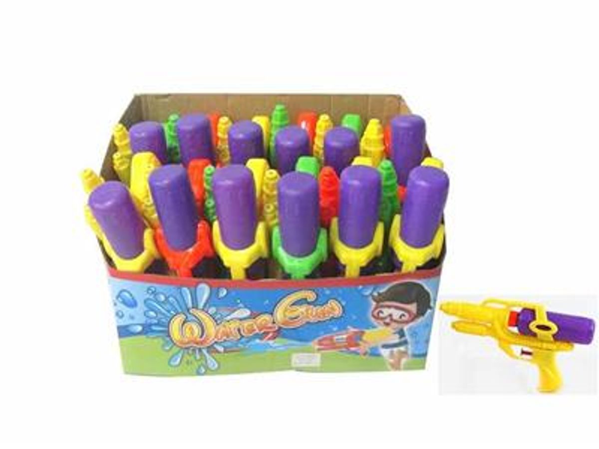 Vannpistol 23cm Med Vanntank - ass. farger