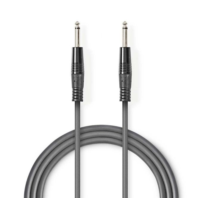 Hovedbilde Ubalansert kabel 6,35mm Jack til 6,35mm Jack -5 ...