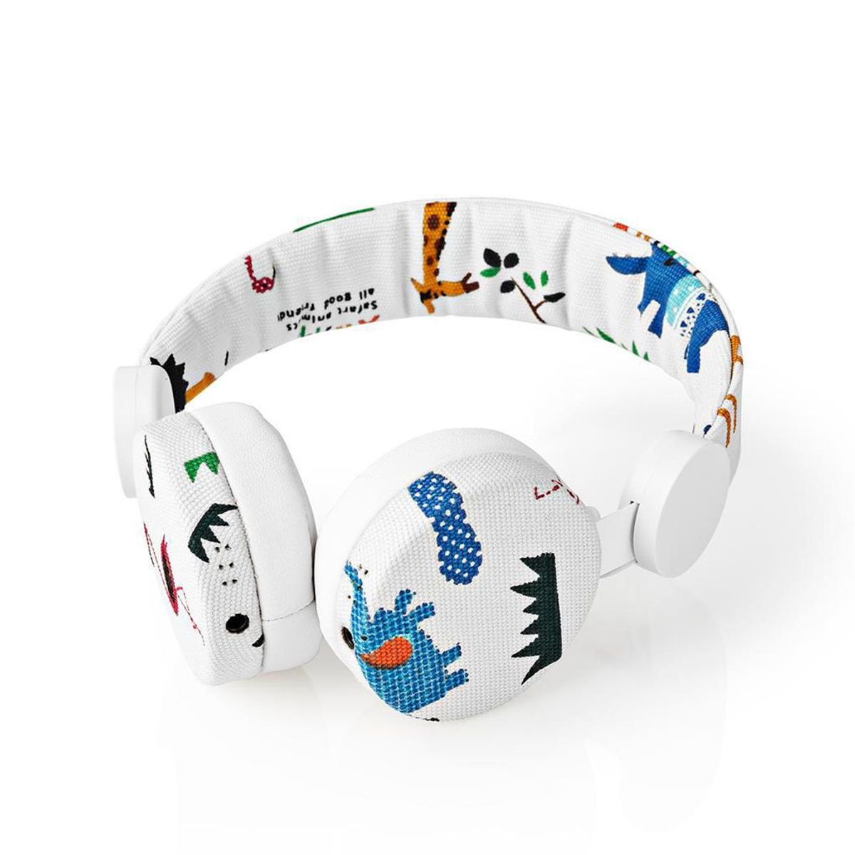 Hodetelefon med Kabel for Barn - Safaridesign - Nedis