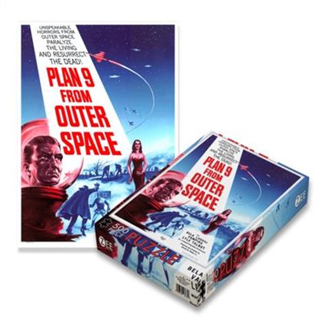 Hovedbilde Puslespill 500 Biter - Plan 9 From Outer Space