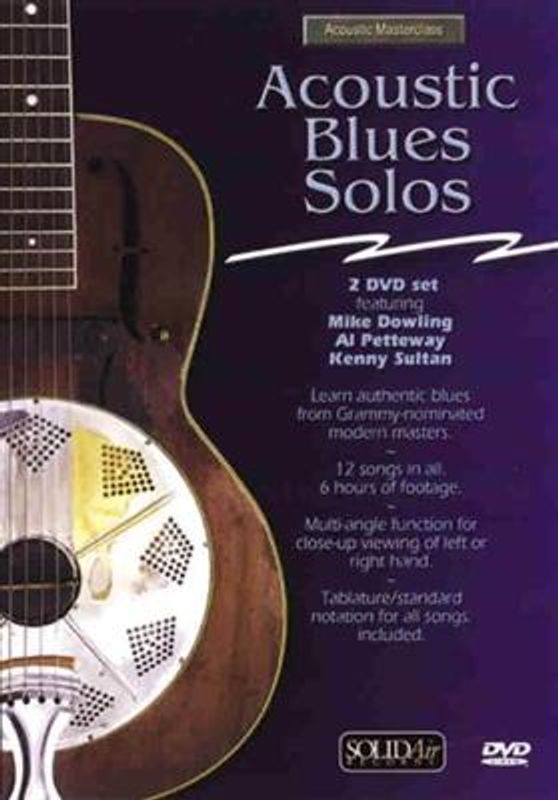 Acoustic Blues Solos (DVD) Lær å Spill Gitar