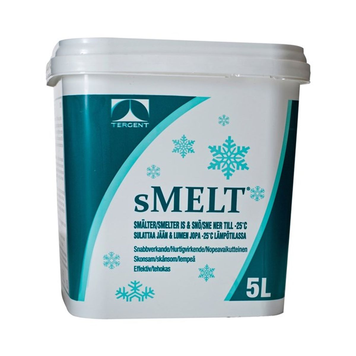 Strømiddel, Is-smelter - Snøsmelter - Svært effektiv og smelter ned til -25C - 5 liter Spann