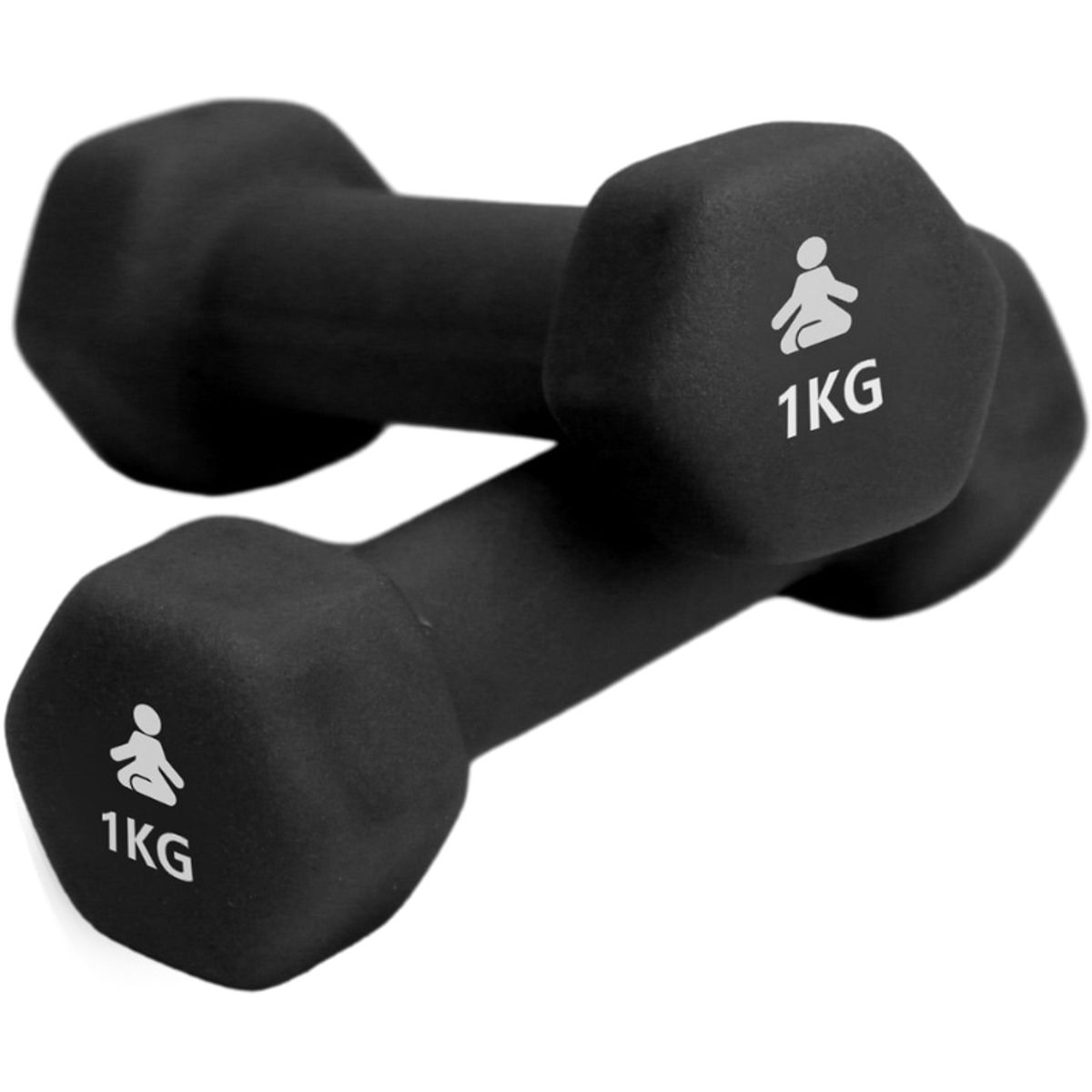Håndvekter 2 x 1kg Premium Dumbbells - FitPaddy