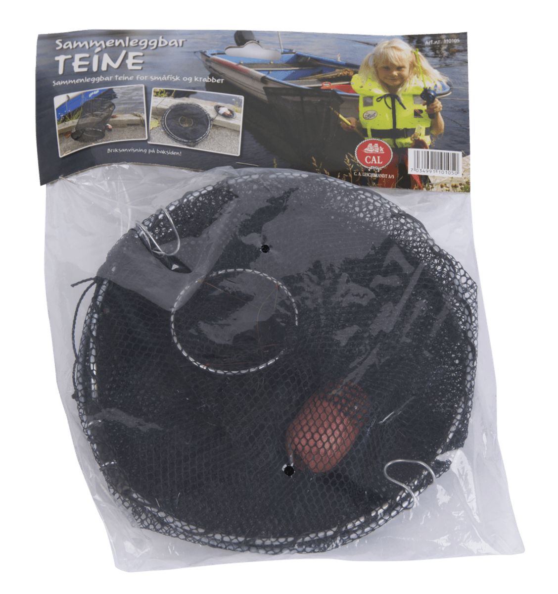 Teine, Fisketeine, Krabbeteine for Barn, sammenleggbar teine for den lille fisker