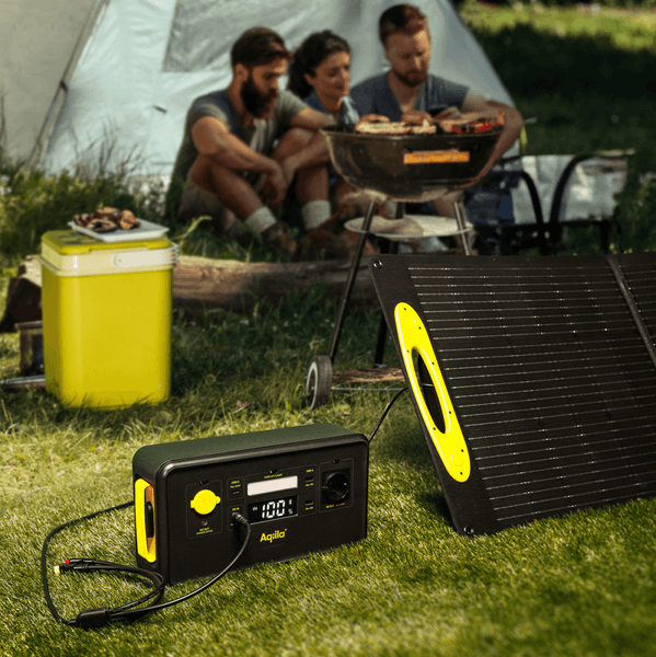 Hovedbilde 100W Solcelle til Power Station - Aqiila