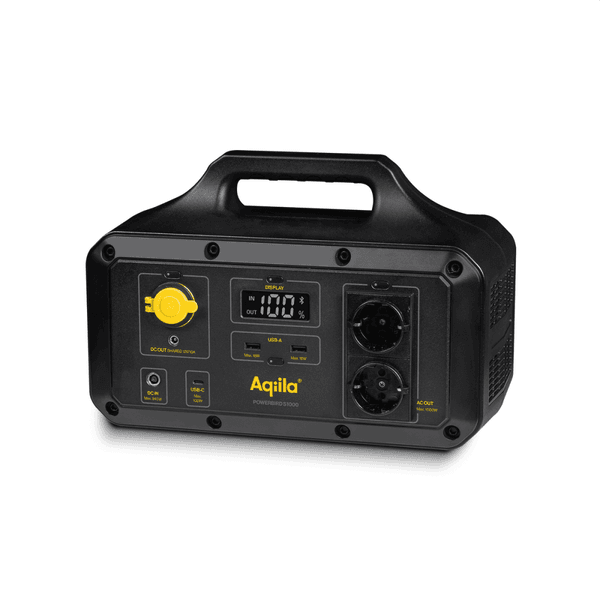 Hovedbilde 1000W Power Station Batteribank Med ...
