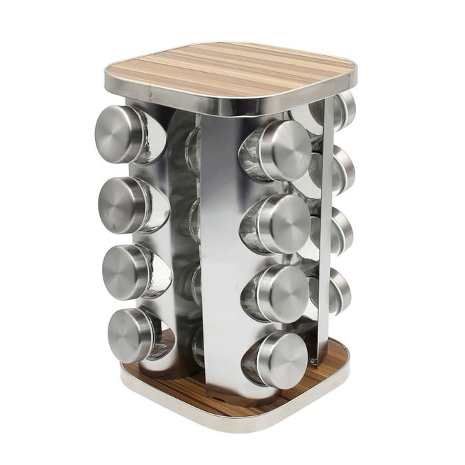 Hovedbilde Krydderstativ Med 16 Krydderglass