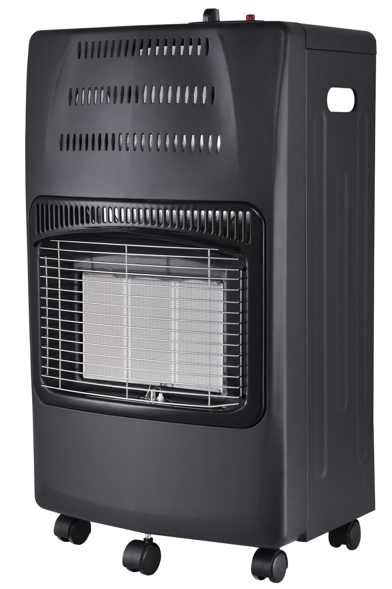 Gassovn 4,2kW inkludert Regulator og Slange - 3 nivåer 1400-2800-4200watt - stor modell som tar både 5 og 10 kilos flasker