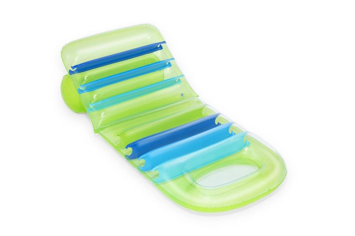 Bestway Oppblåsbar Madrass Sommerfarger med Ryggstøtte 193x80cm