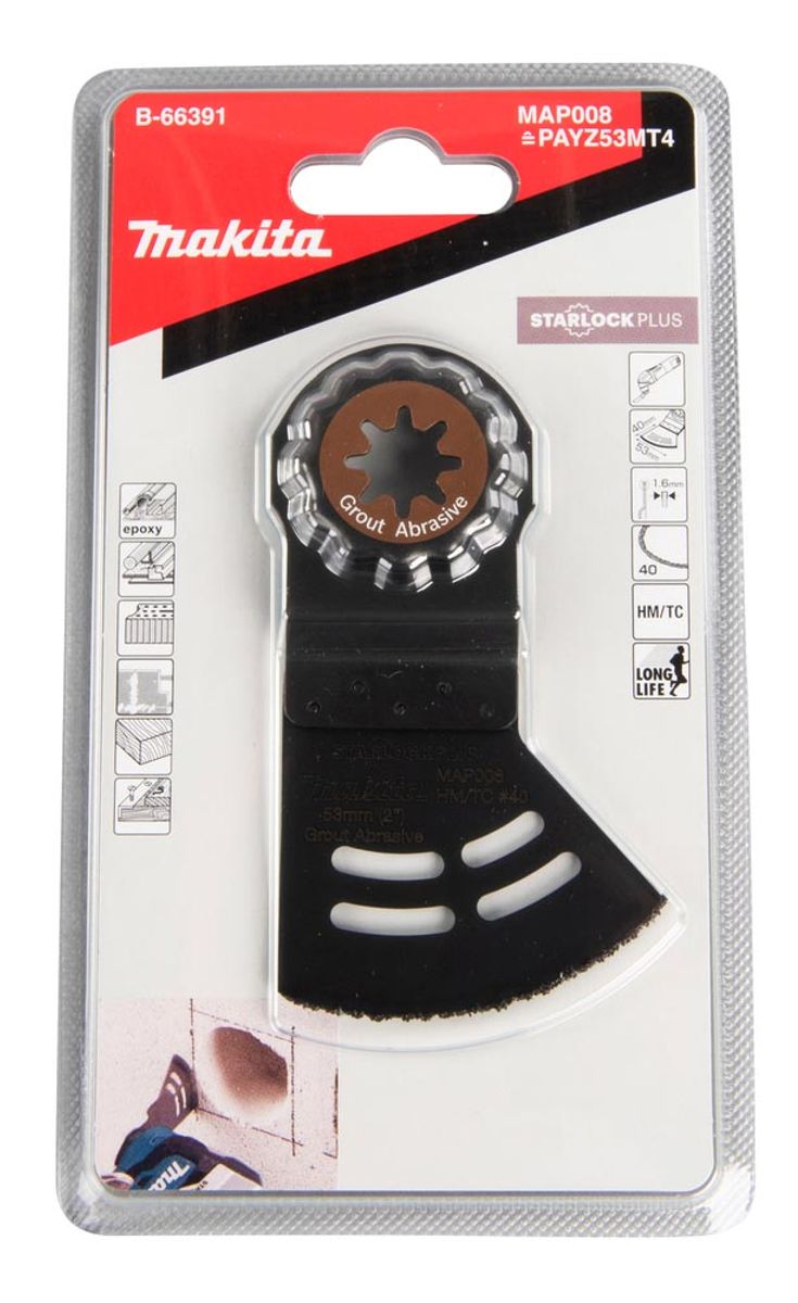 Makita Segmentsagblad 53 mm TC/HM K40 Starlock Plus  B-66391
