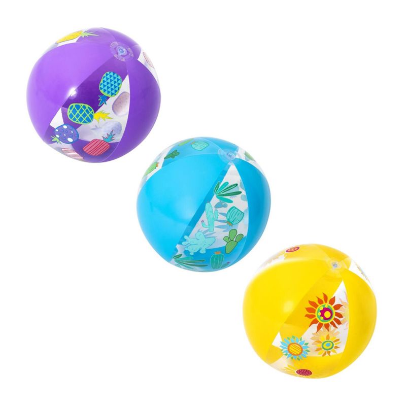 Badeball 51cm - Oppblåsbar Badeball fra Intex/Bestway