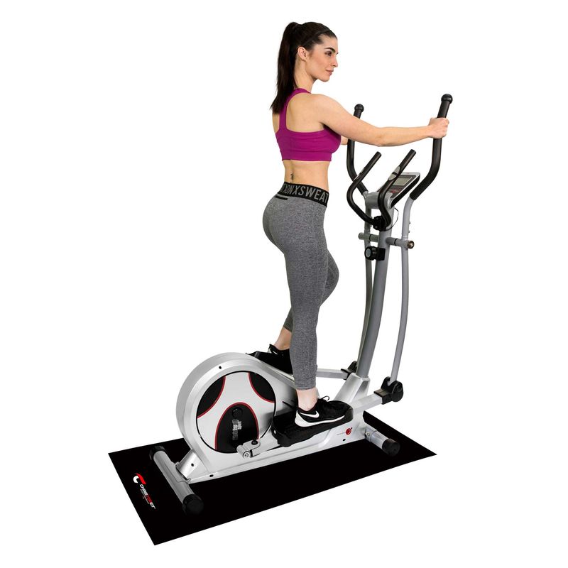 Gulvbeskyttelsesmatte L - For Crosstrainere Og Tredemøller - Underlagsmatte for Treningsapparater