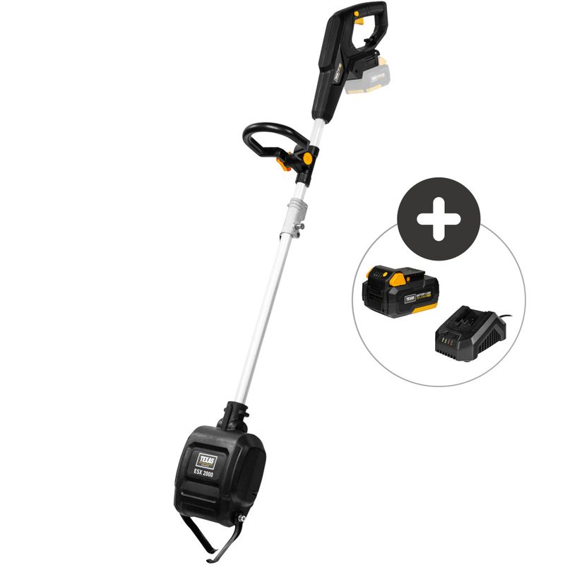 Texas jordfreser 350W 20V m/batteri+lader ESX2000 90061142
