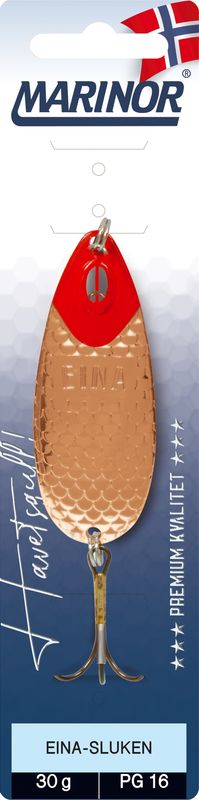 Fiskesluk - Einasluken Kobber 30g
