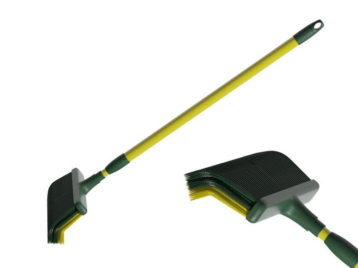 Broom Rake - Løvrive og kost i ett verktøy - Genial Kost