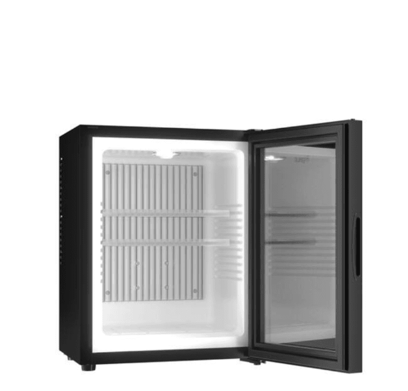 Frigelux barkjøleskap 43 cm med glassdør 