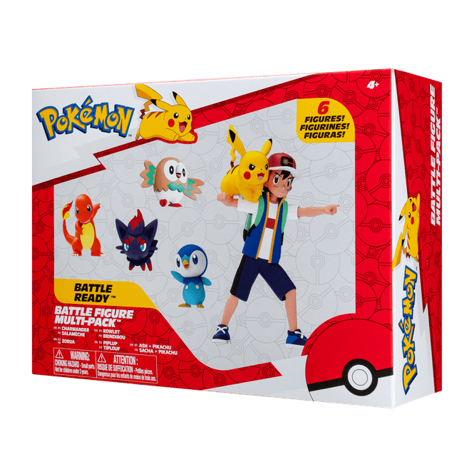 Hovedbilde Pokemo Battle Figure Multipack 6 Pack