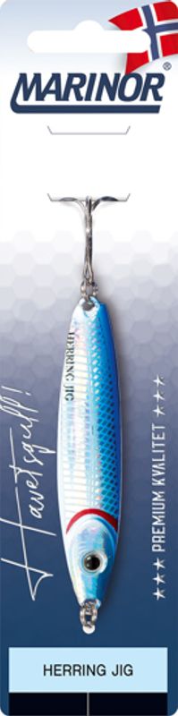 Fiskesluk Herring Jigg - Blå/Sølv