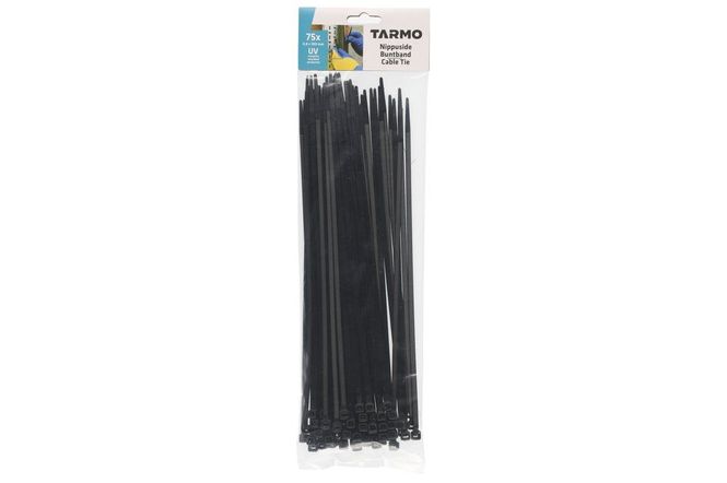Hovedbilde Kabelstrips Svarte 75 pk 4,8 x 300 mm