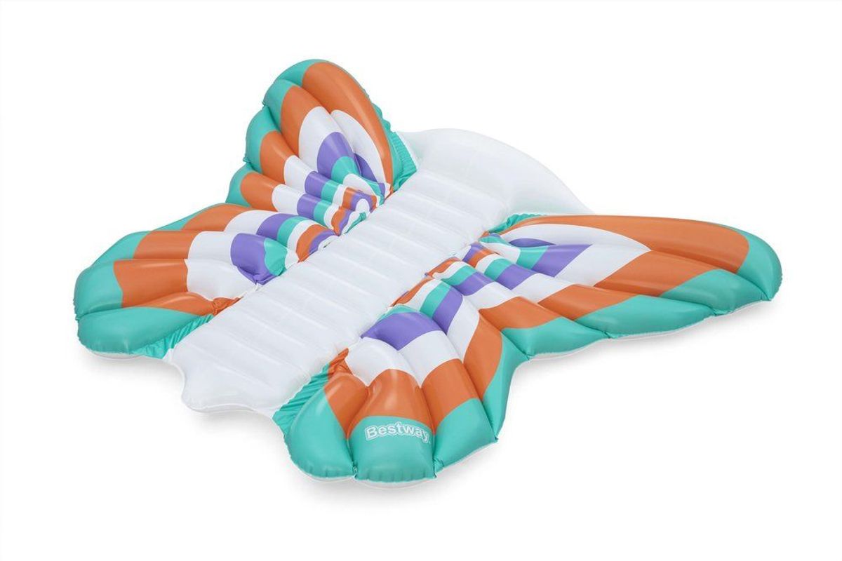 Flytemadrass Bestway Stor Sommerfugl 193x176cm