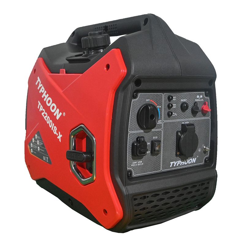 Aggregat 2Kw Firetakts inverter strømaggregat
