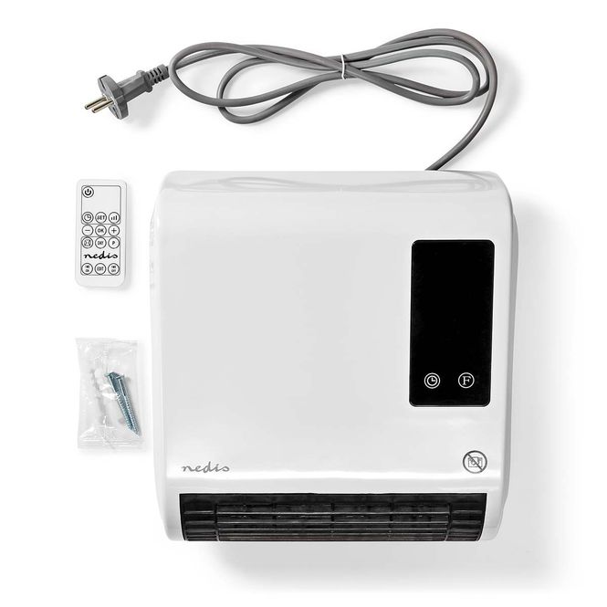 Hovedbilde Baderomsovn - 2000 W - Justerbar Termostat - IP22 ...