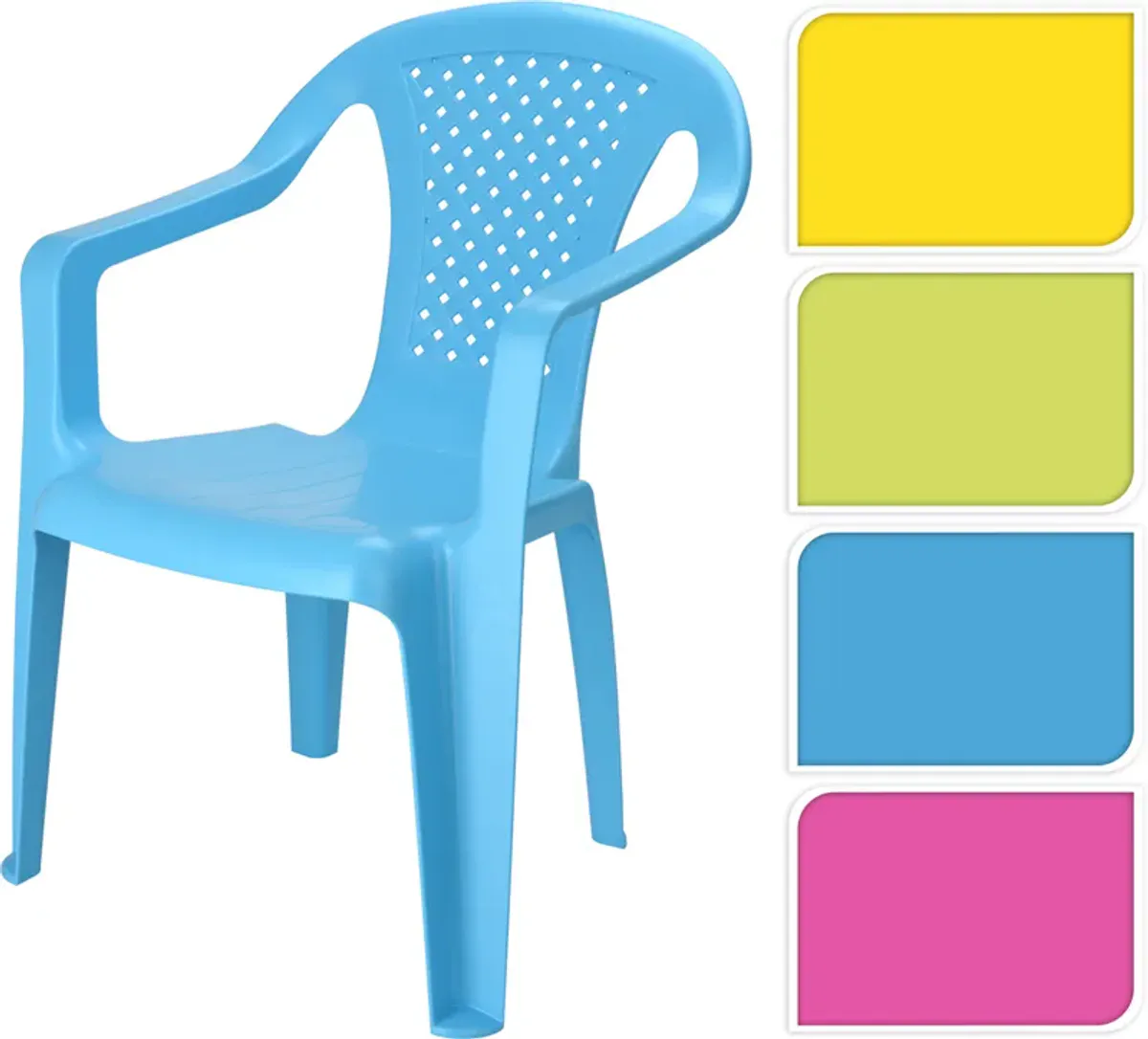 Barnestol i Plast - Assorterte farger