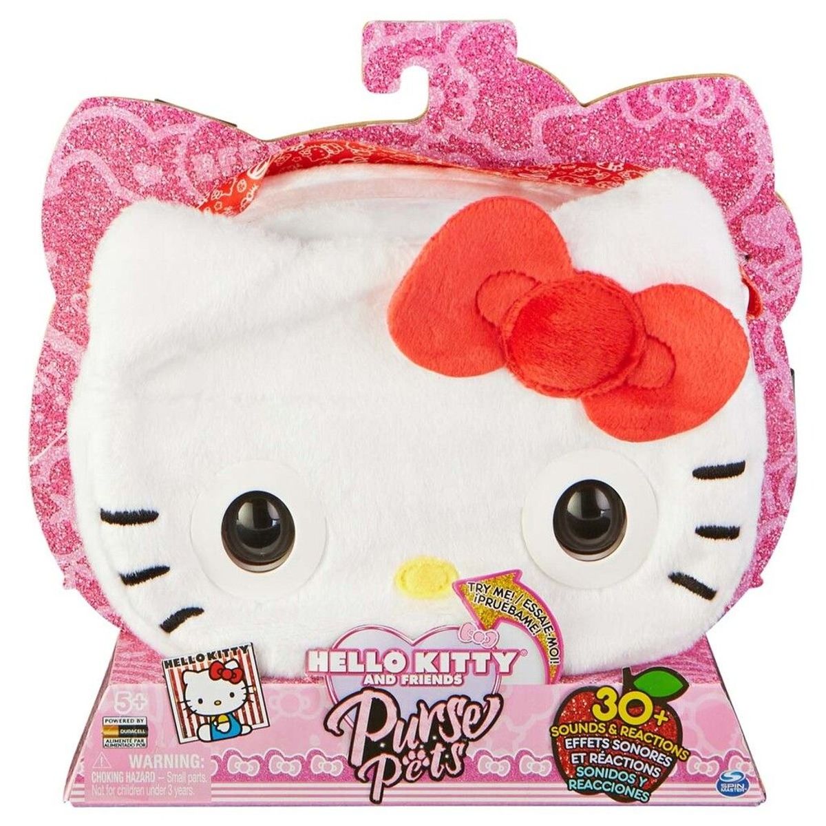 Hello Kitty Veske med Lyder og Blinkeøyne