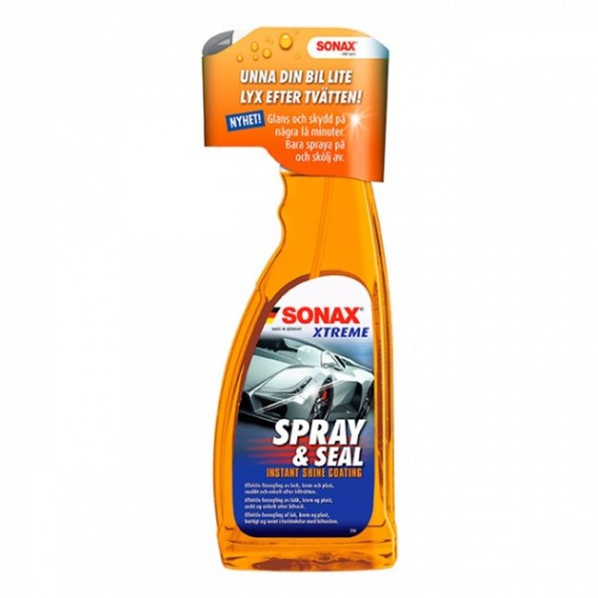 Spraybar Polymerforsegling - Sonax Spray and Seal 750ML