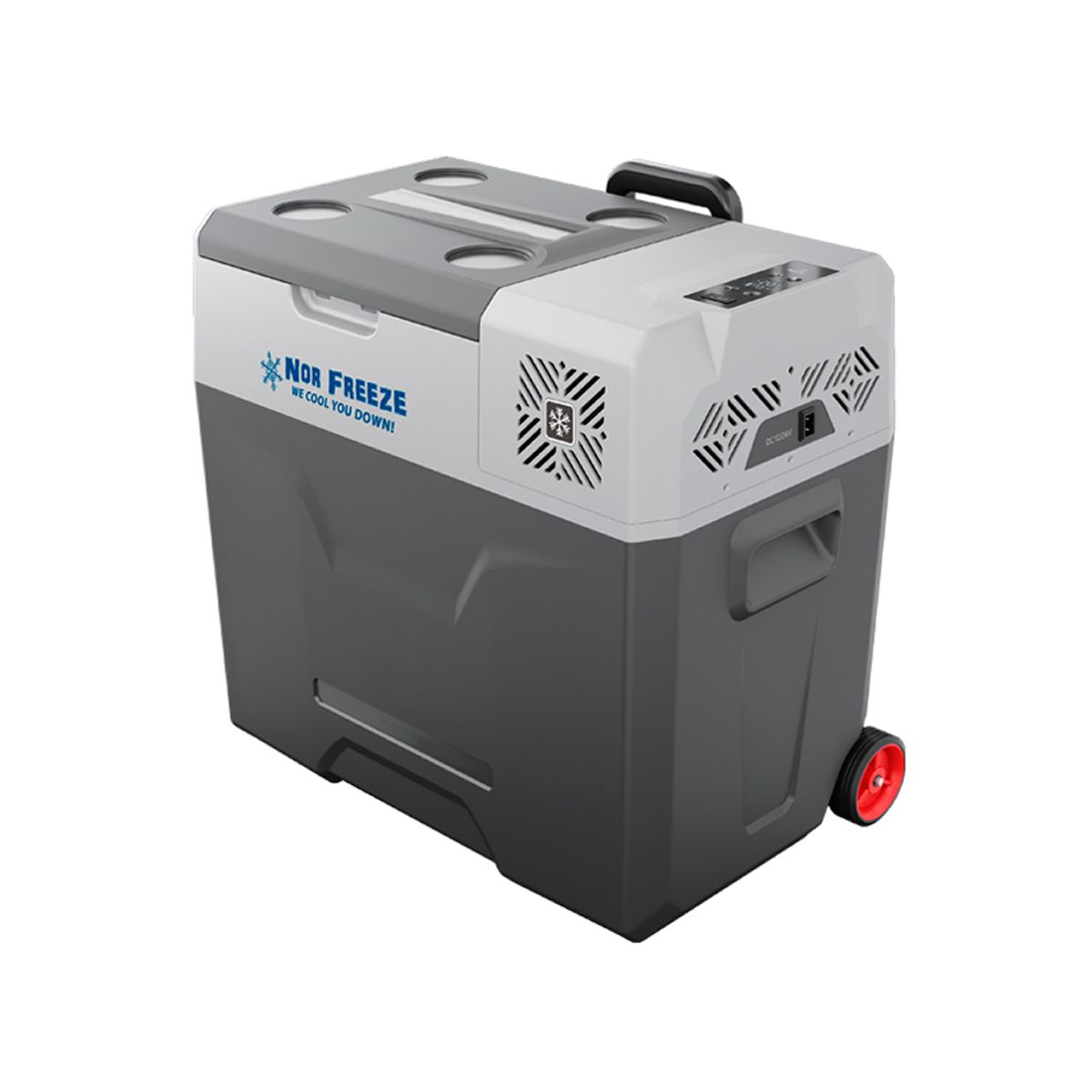 Fryseboks, Kjøleboks 50 Liter for 12-24 eller 230 Volt med Kompressor