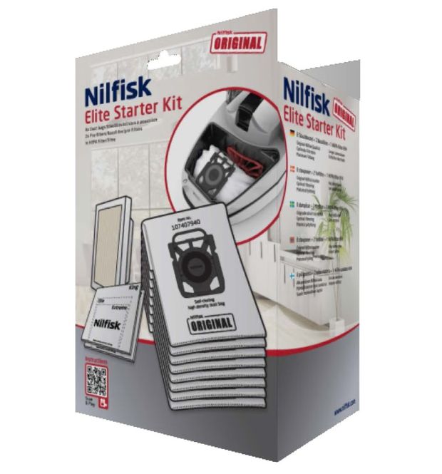 Hovedbilde Nilfisk startsett Elite 107407952 - 8 poser, 2 ...