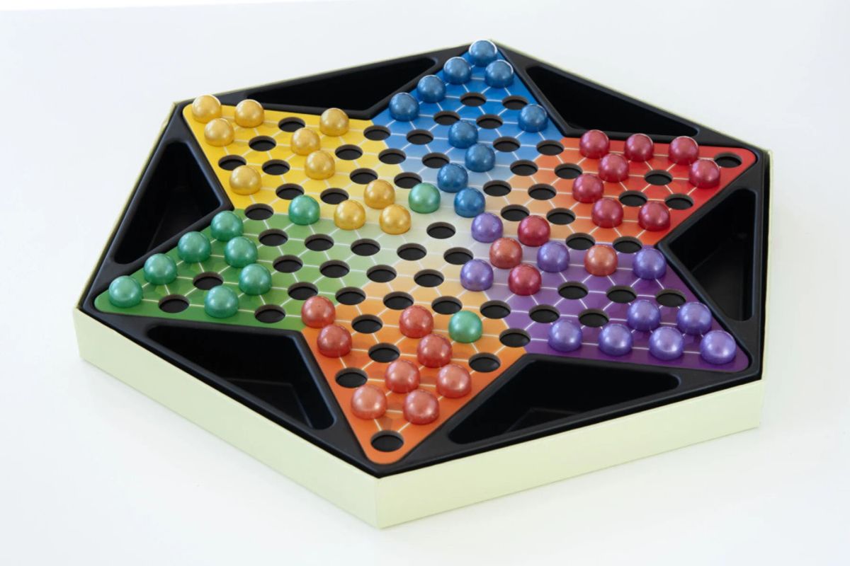 Kinasjakk Med Glasskuler - Brettspill