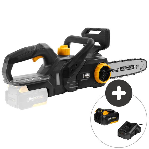 Hovedbilde Texas motorsag batteri 20V CSX2000 m/batteri + ...