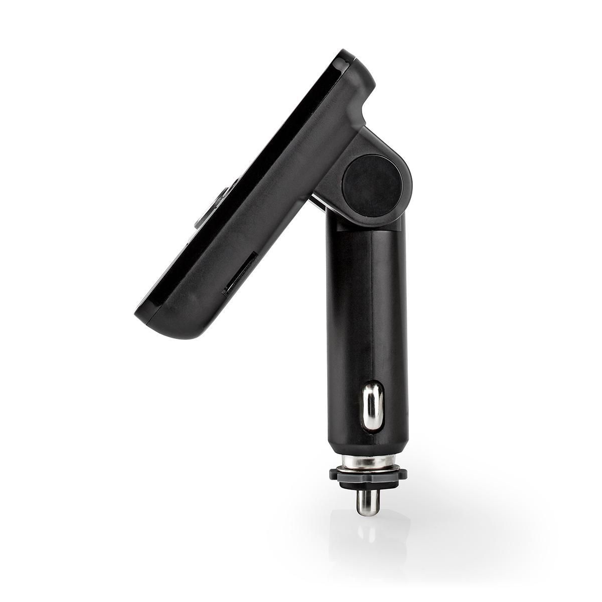 FM-sender Med Mikrofon, Bluetooth, Led-skjerm Og Fjernkontroll - Handsfree Mobil