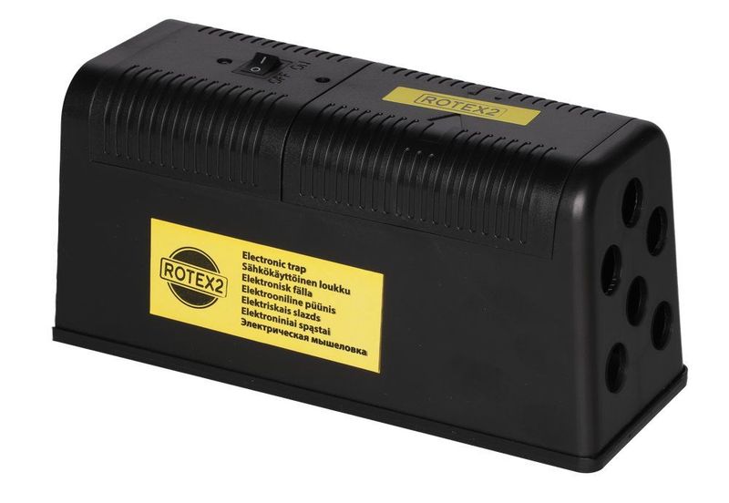 Elektronisk Mus og Rottefelle - Rotex-2 - Strømdrevet felle