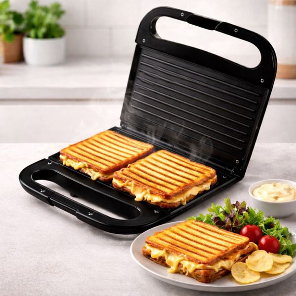 Hovedbilde Sandwichgrill – sprø ostesmørbrød med ...