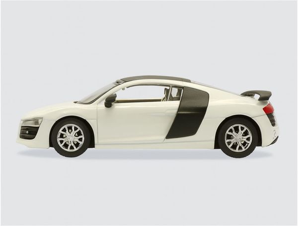 Hovedbilde Lekebil Hvit Pullback - Musikk - Lys -  Modellbil ...