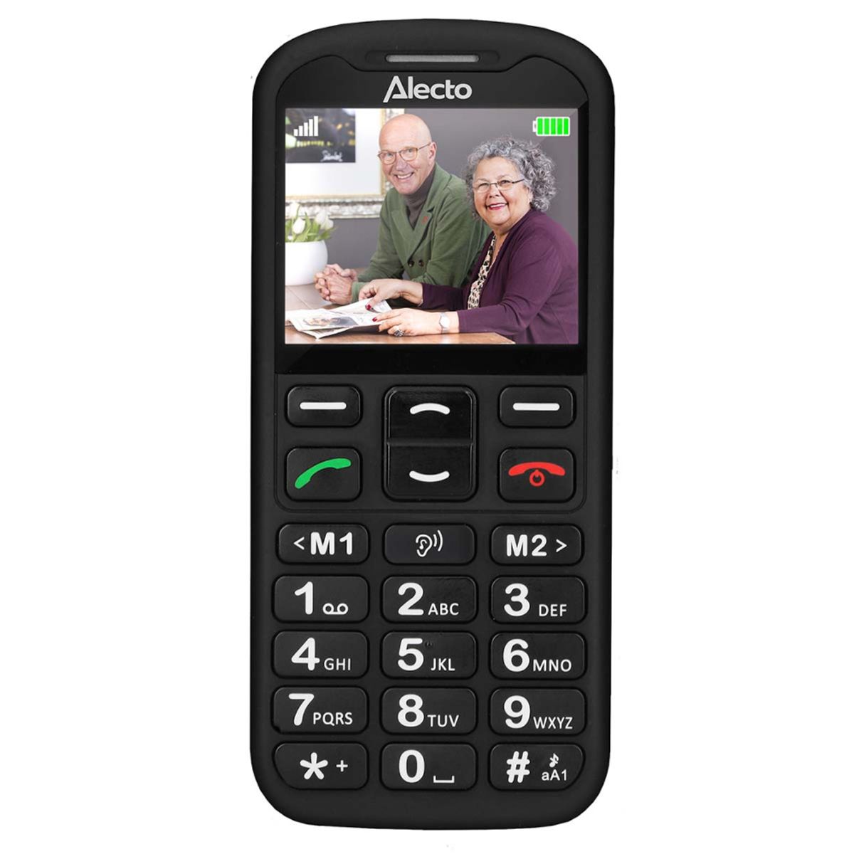 Mobiltelefon For Eldre Eller Små Barn Med SOS-Panikknapp