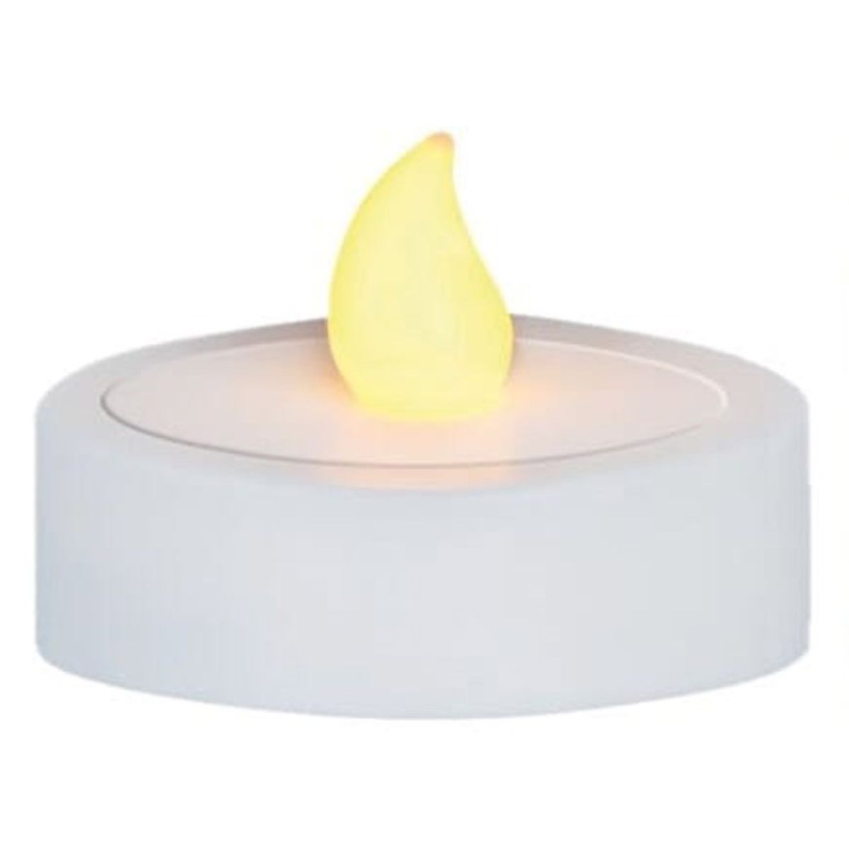 Store Elektriske Te-Lys med Led 5,5cm i diameter - 2 stk i pakke
