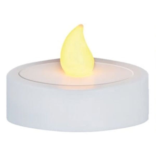 Hovedbilde Store Elektriske Te-Lys med Led 5,5cm i diameter ...