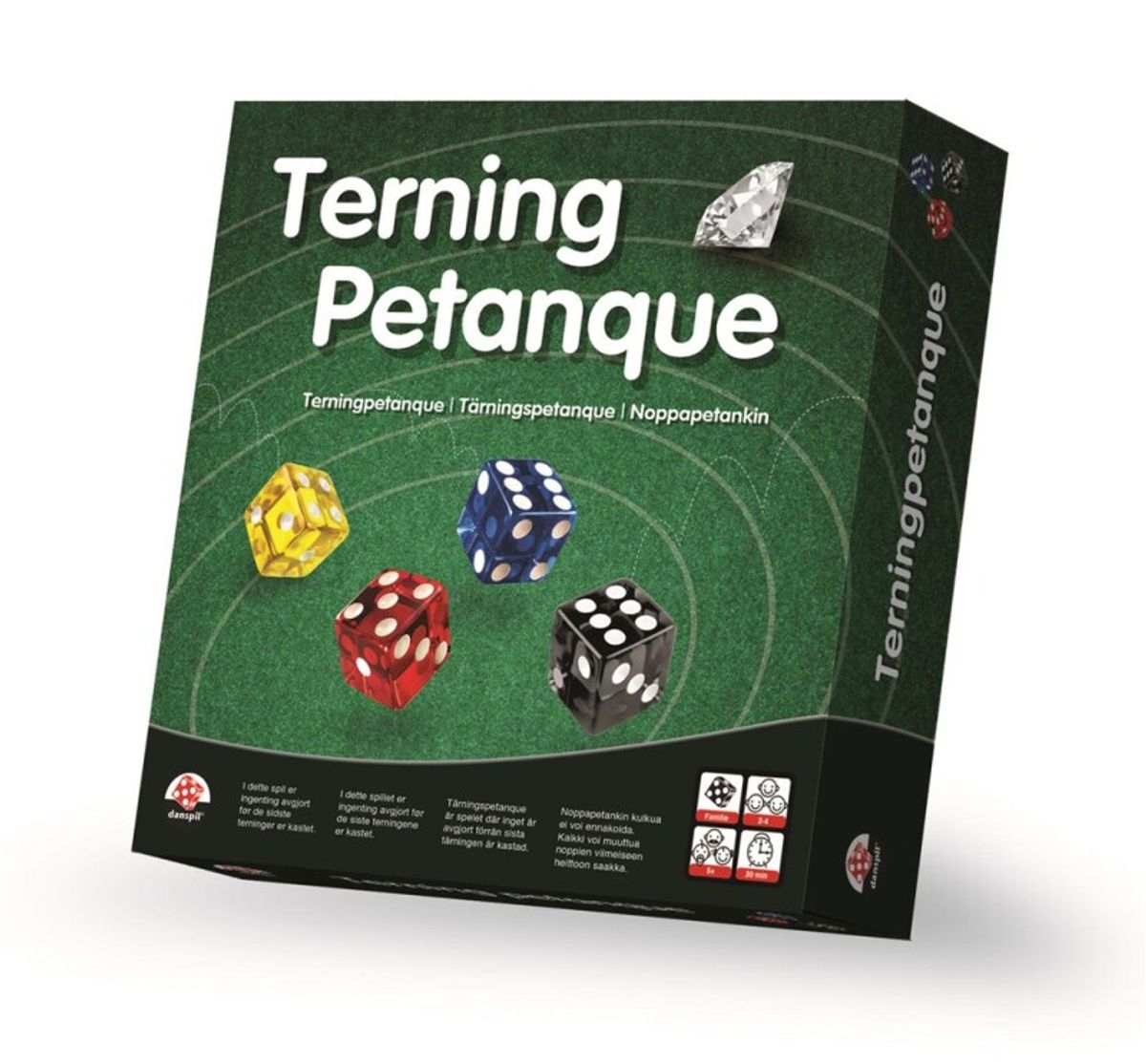 Petanque - Terning Dice Petanque - Familiespill - Brettspill
