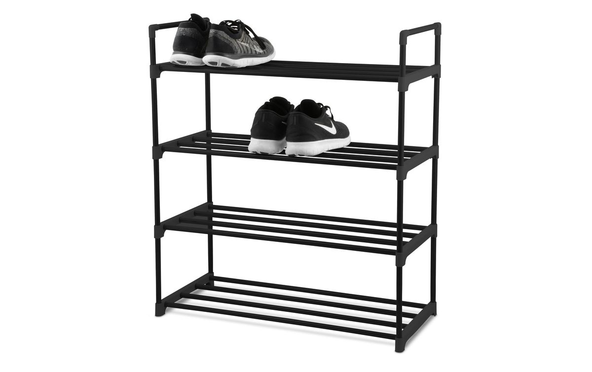 Skohylle - Sort Metall