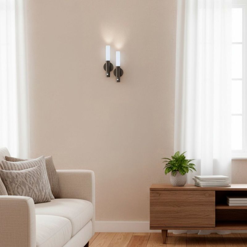 Oppladbar Sensorlampe Med Magnetfeste 2 stk i pk
