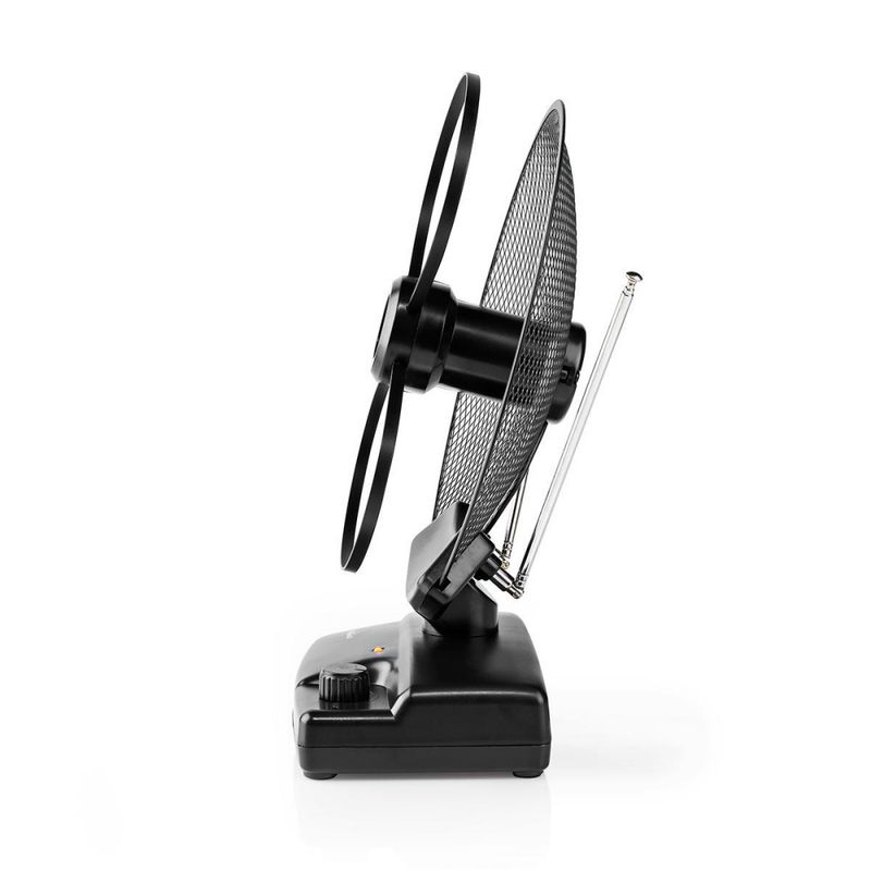 Aktiv Innendørs Antenne for Riks-TV - UHF-VHF -  LTE700 - 0-25km rekkevidde - Nedis