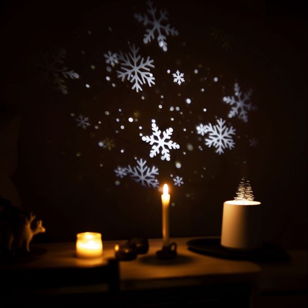 Hovedbilde LED-projektor med Snøfall