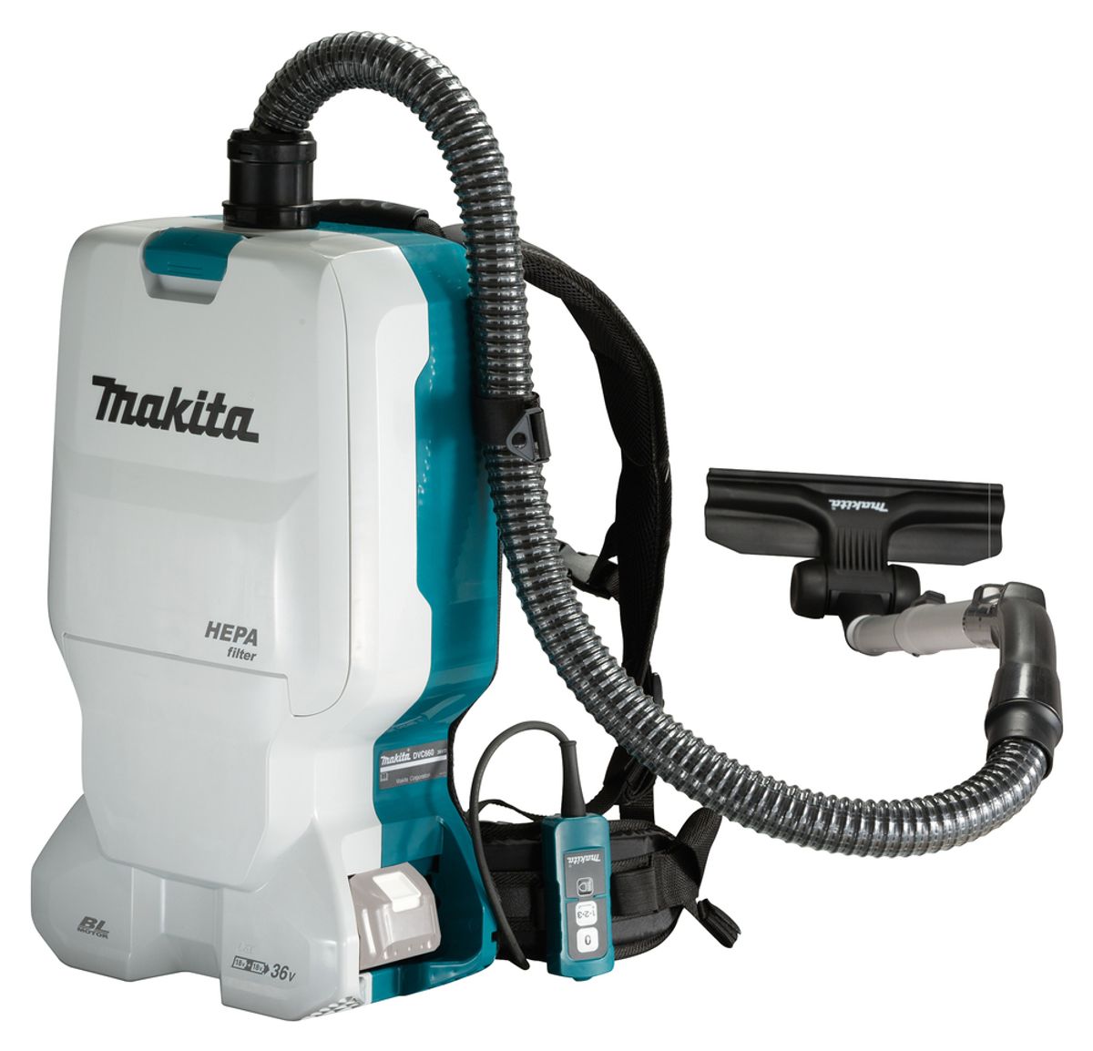 Makita Støvsuger Ryggsekk 2x18V LXT ® DVC660Z